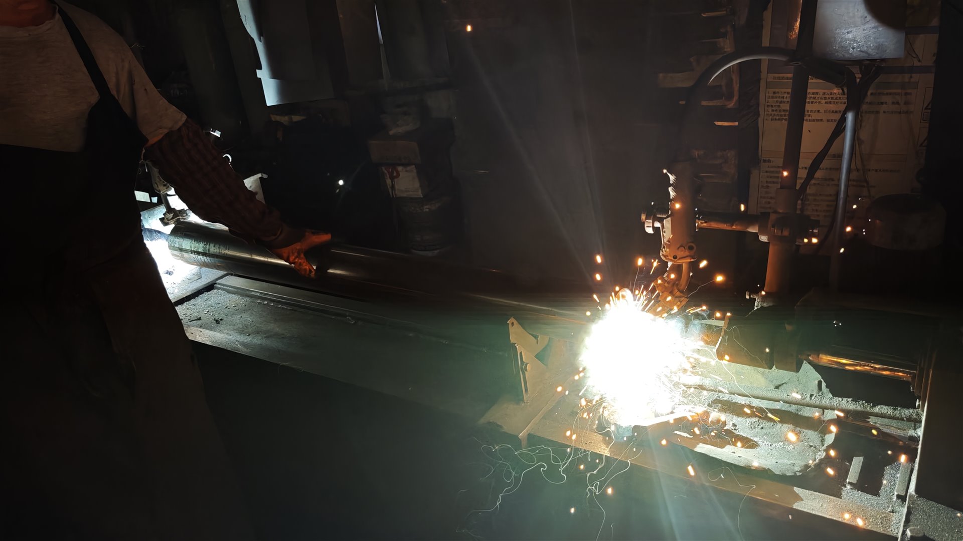 Junxin welding production for conveyor component manufacturing