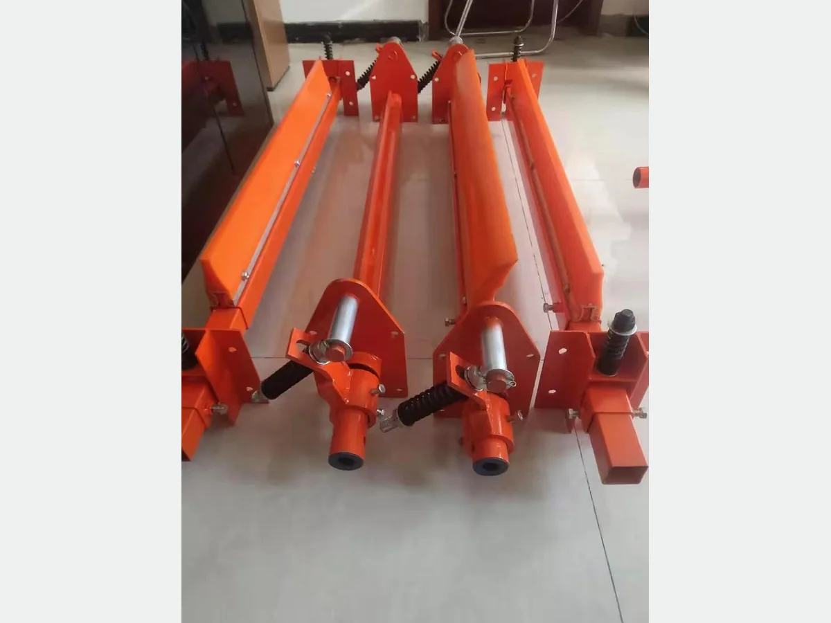 Primary belt cleaner assemblies prepared for inspection